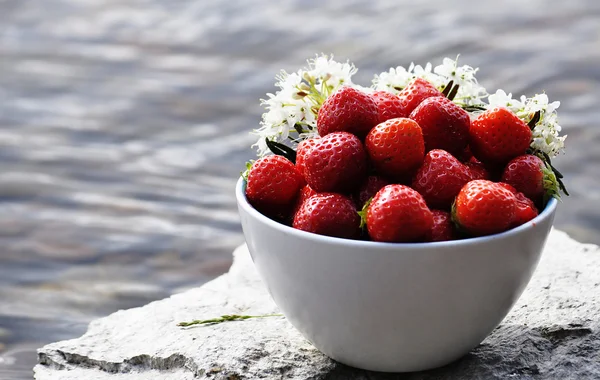 Lekkere aardbeien — Stockfoto