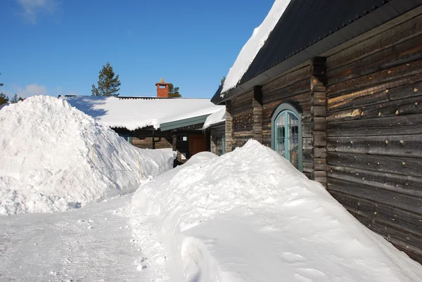Zimní domek — Stock fotografie