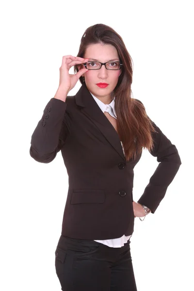 Portret aantrekkelijke zakenvrouw. — Stockfoto