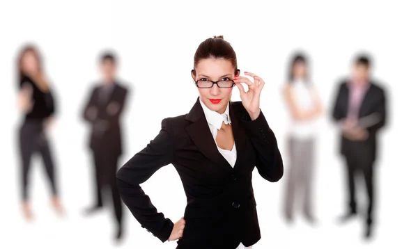 Business woman in the office — Stock Photo, Image