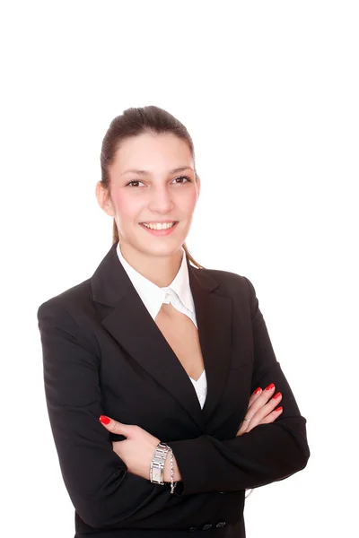 Retrato de una joven empresaria. — Foto de Stock