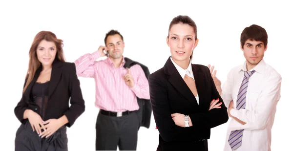 Portrait of a successful business team Stock Image