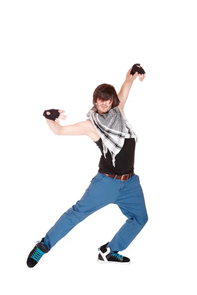 Hip-hop style dancer posing — Stock Photo, Image