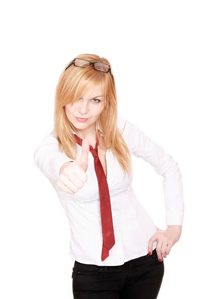 Attractive business woman. — Stock Photo, Image