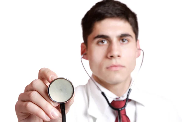 청진기를 가진 의사 — 스톡 사진