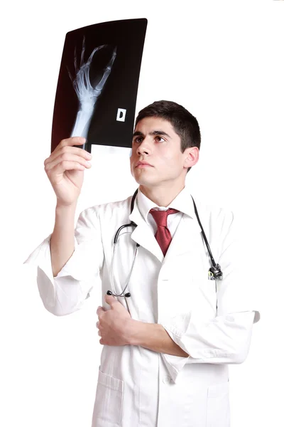 Kaukasische Mitte Erwachsene männlich Arzt — Stockfoto