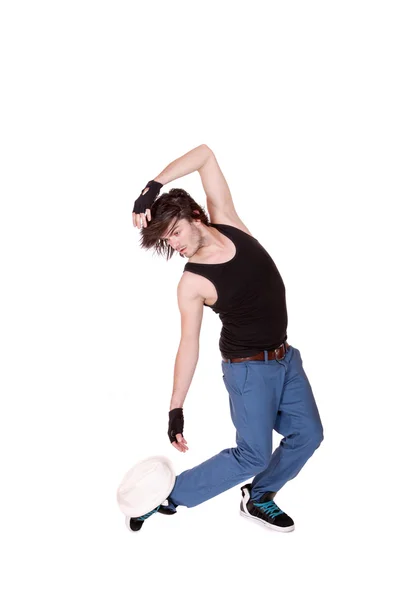 현대적 인 스타일의 댄서 포즈 — 스톡 사진