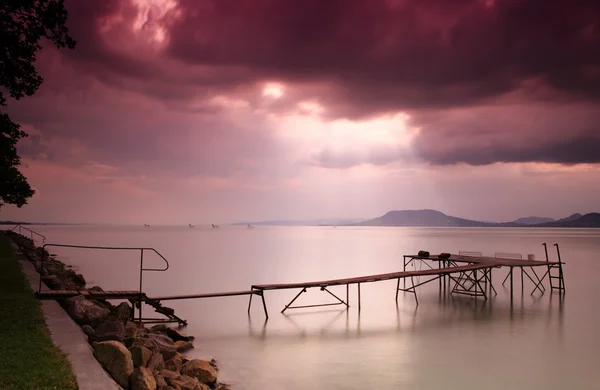 발라 톤 호수 — 스톡 사진