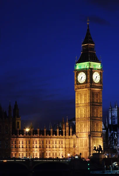 The Parliament, the Big Ben — Stock Photo, Image