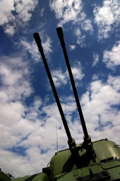 Kanón na tank — Stock fotografie