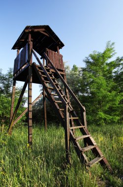 Lookout tower clipart
