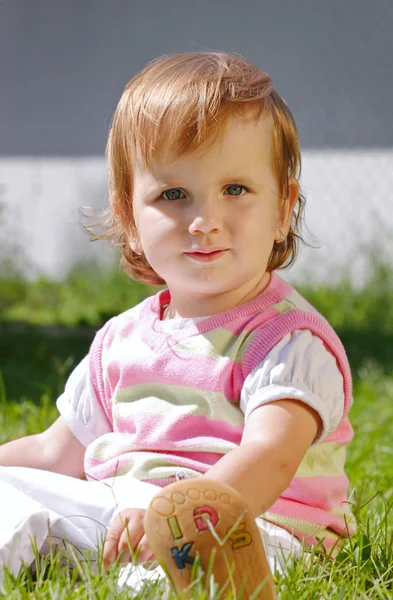 Portrait of a beautiful child — Stock Photo, Image