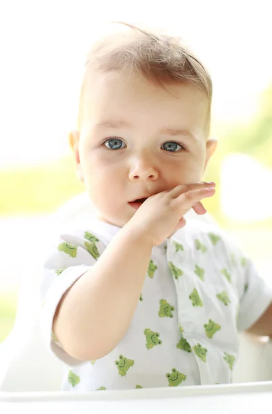 Portrait of a cute young child — Stock Photo, Image