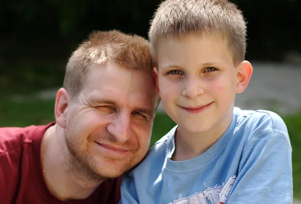 Father & son — Stock Photo, Image