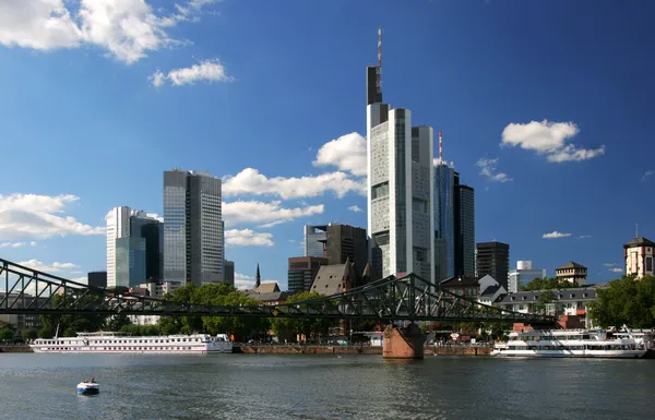 Міський пейзаж з Франкфурта — стокове фото