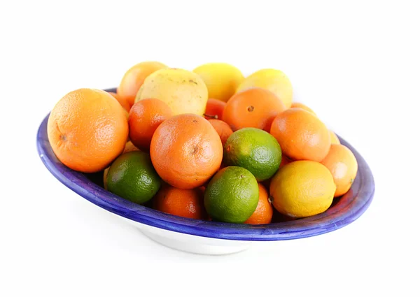 Cuenco lleno de fruta mixta — Foto de Stock