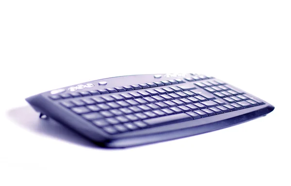 Blue keyboard — Stock Photo, Image