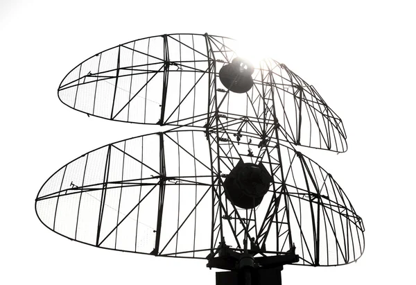 Radar silhouette — Stock Photo, Image