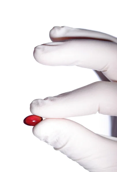 Red pill — Stock Photo, Image