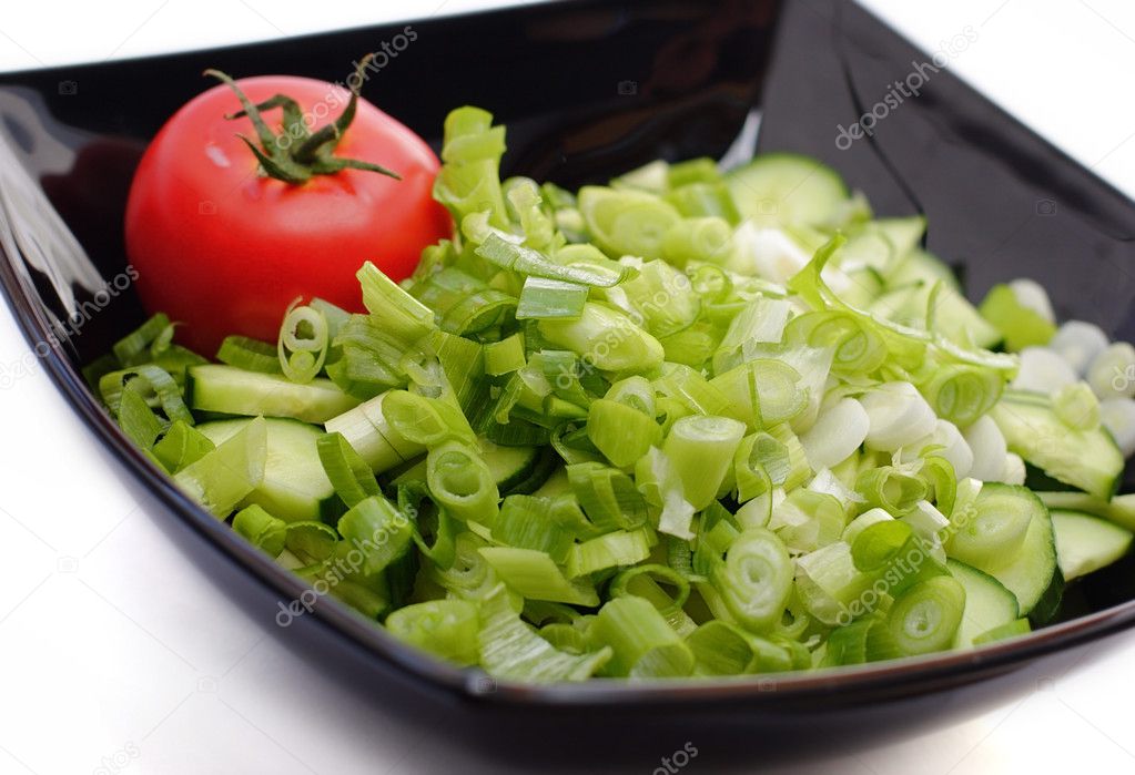 onion salad with tomato | 图库照片 08 zsolt biczó #2686956