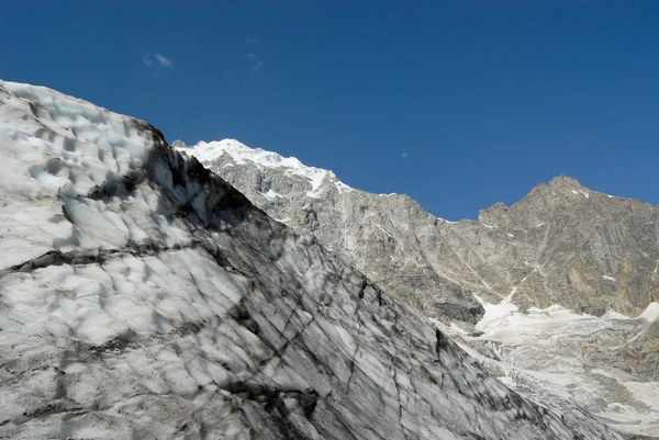 月の氷河 — ストック写真