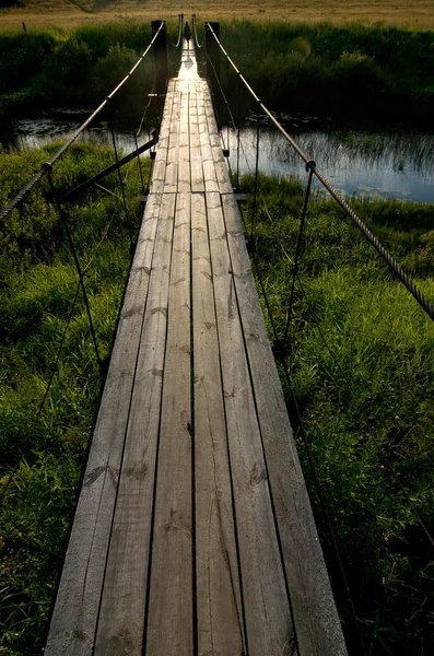 stock image Bridge in the sunset