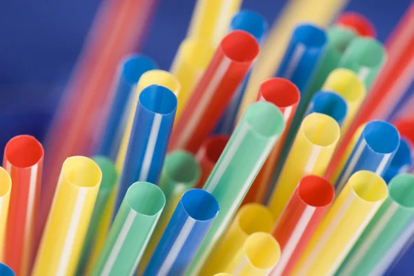 Stock image Bunch of drinking straws