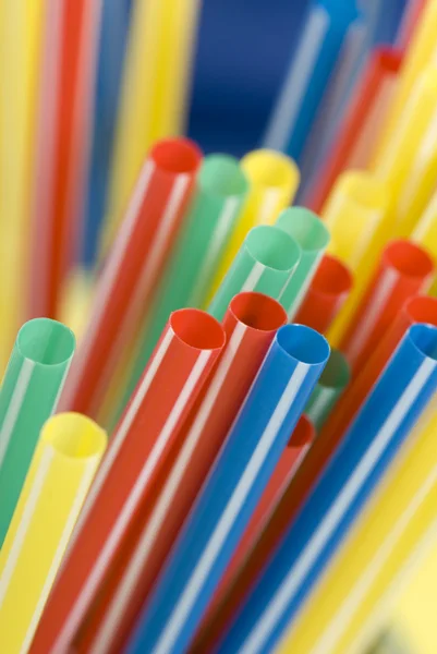 Soda straws — Stock Photo, Image