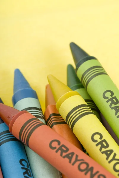Bunch of crayons — Stock Photo, Image