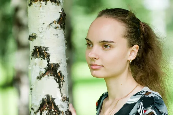 Portrait of a girl — Stock Photo, Image