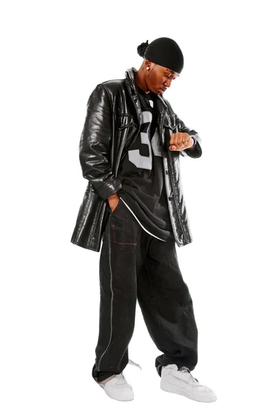 Hip-hop mladý muž — Stock fotografie