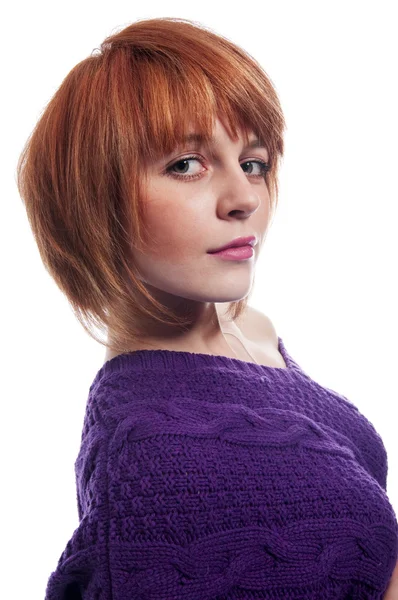 Portrait of a red haired — Stock Photo, Image