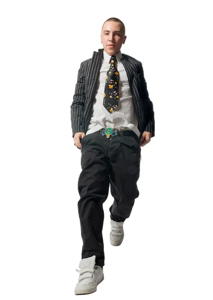 Cooler Hip-Hop-junger Mann — Stockfoto