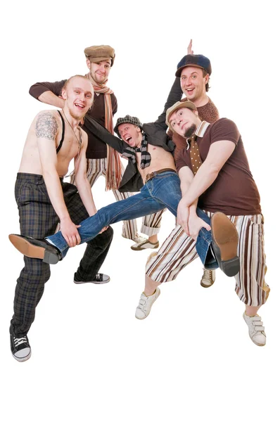 Group of young men — Stock Photo, Image