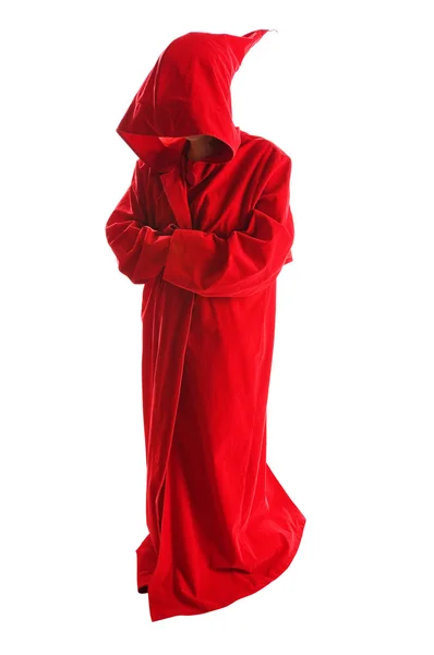 Červený plášť — Stock fotografie