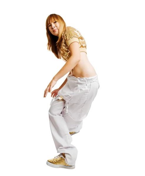 Bailarina de Hiphop — Foto de Stock