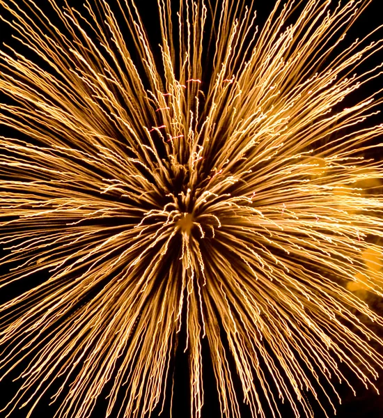 Burst of fireworks — Stock Photo, Image