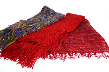Three scarfs clipart