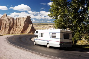 RV Travel 1 clipart