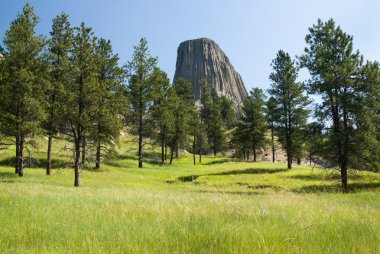 Devils Tower National Monument clipart