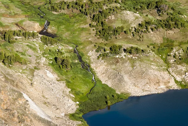 Alpina sjön — Stockfoto