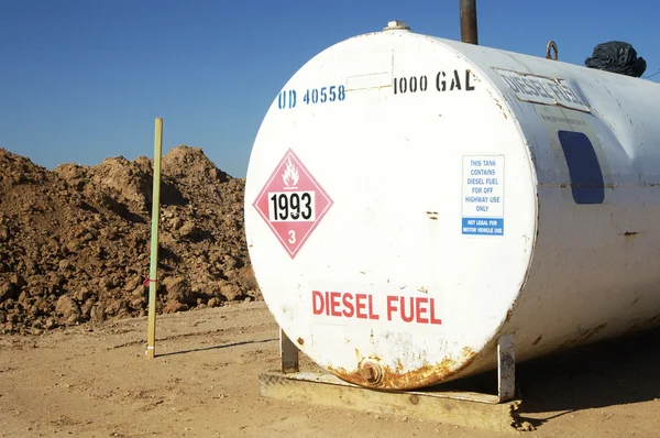 Diesel opslagtank — Stockfoto