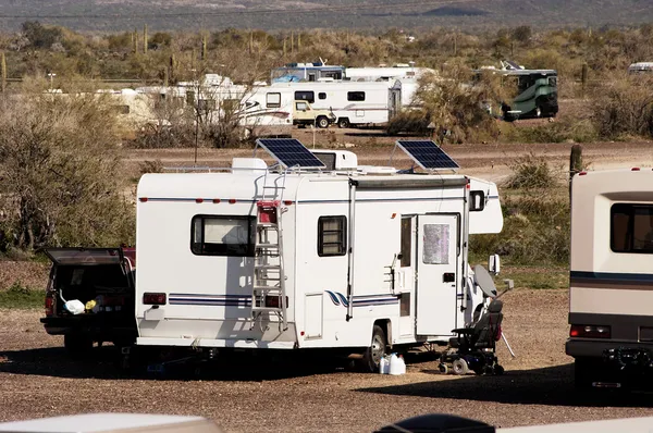 Desert Camping — Stock Photo, Image