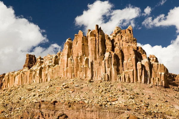 Capital Reef sandstone formations — Stock Photo, Image