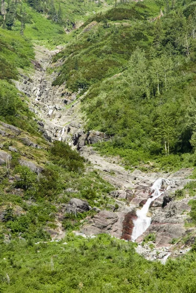 Waterfalls in Glacier — Stock Photo, Image