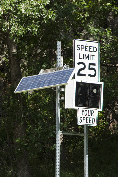 Speed sign
