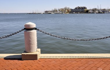 Harbor in Annapolis, Maryland clipart