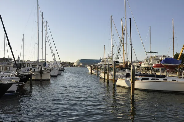 Barcos em Chesapeake Bay — Fotografia de Stock