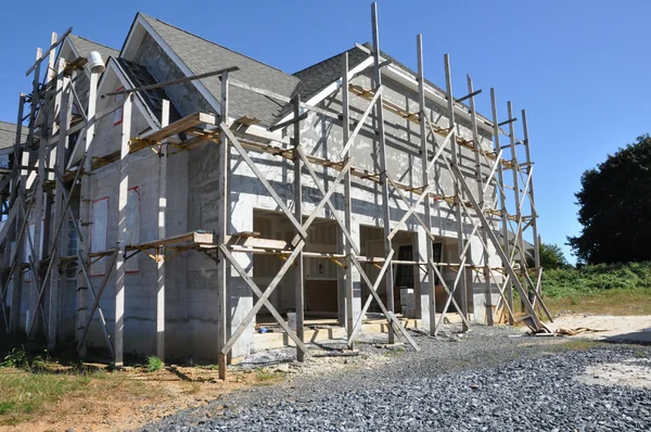 Budowa nowego domu — Zdjęcie stockowe