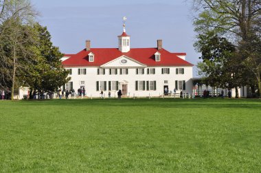 Mount Vernon in Virginia clipart